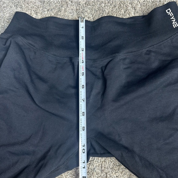 DFYNE Impact Leggings XL midnight black seamless booty lifting athletic gym - Picture 10 of 11